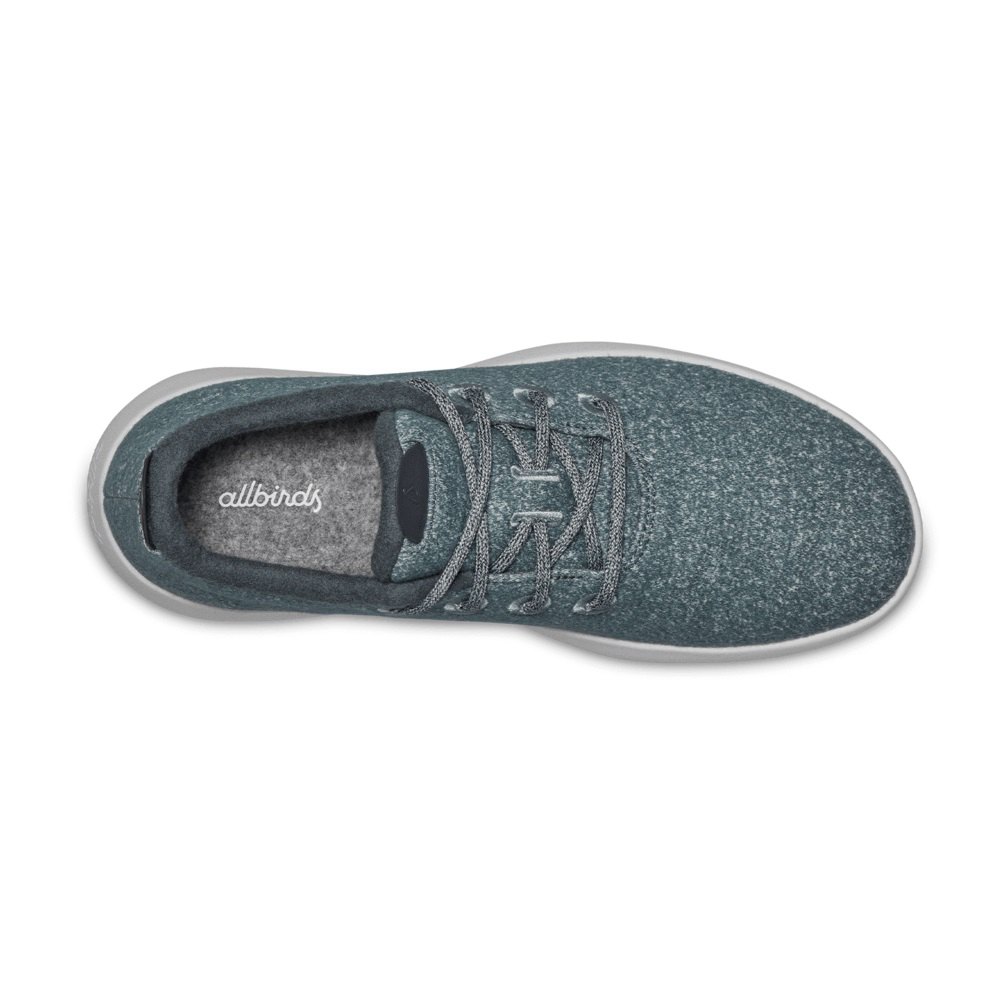 Allbirds Men\'s Sneakers Light Grey - Wool Runner Mizzles - 50173UAPD